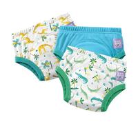 Bambino Mio MEILLEURES Lot de 3 Culotte Apprentissage propreté (AVENTURE SAUVAGE / 2 à 3 ans) Fille Garcon, Coton rembourrées pour bébé Propreté Enfant Doux Lavable