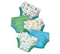 Bambino Mio MEILLEURES Lot de 5, Culotte Apprentissage propreté (AVENTURE SAUVAGE / 3 à 4 ans) Fille Garcon, Coton rembourrées pour bébé Propreté Enfant Doux Lavable