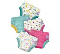 Bambino Mio MEILLEURES Lot de 5, Culotte Apprentissage propreté (FÊTE AU JARDIN / 3 à 4 ans) Fille Garcon, Coton rembourrées pour bébé Propreté Enfant Doux Lavable