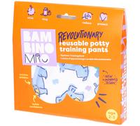 Culottes d'apprentissage Bambino Mio pour tout-petits, 2-3 ans, Miam - réutilisables, lavables, pour l'apprentissage de la propreté - Fille et Garçon - Motif point de croix