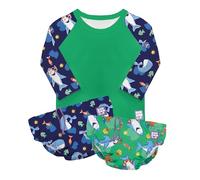 Bambino Mio Swim Set Maillot de Bain, Océan Lover, 0-6 Mois (Lot de 3) Mixte bébé