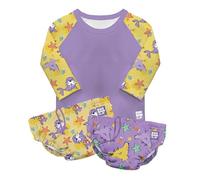 Bambino Mio Swim Set Maillot de Bain, Passion Sable, 0-6 Mois (Lot de 3) Mixte bébé