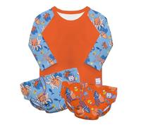 Bambino Mio Swim Set Maillot de Bain, Team Vagues, 1-2 Ans (Lot de 3) Mixte bébé