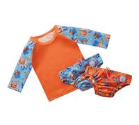 Bambino Mio Swim Set Maillot de Bain, Team Vagues, 1-2 Ans (Lot de 3) Mixte bébé