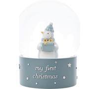 Bambino 'Mon premier Noël' pingouin boule d'eau bleu WD331 (Taille unique) (Bleu)