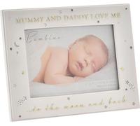 Bambino Mummy & Daddy Love Me To The Moon & Back 6 x 4 WD388 (Taille unique) (Blanc)