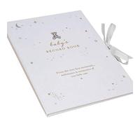 Bambino White Record Memory Keepsake Book A4 Adorable Design Nouveau Bébé Unisexe