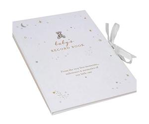 Bambino White Record Memory Keepsake Book A4 Adorable Design Nouveau Bébé Unisexe