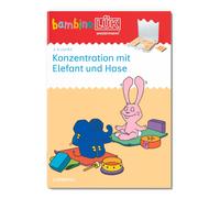 bambinoLÜK: Kindergarten/Vorschule Konzentration mit Elefant und Has (Broschüre)