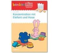 bambinoLÜK: Kindergarten/Vorschule Konzentration mit Elefant und Has (Broschüre)