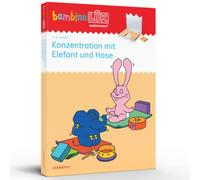 bambinoLÜK-Set: Kindergarten/Vorschule Konzentration mit Elefant und Has (Poche)