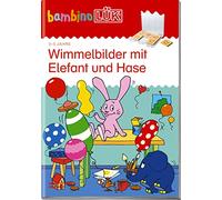 LÜK – bambinoLÜK Wimmelbilder avec éléphant et lapin