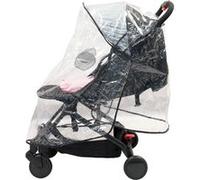 Bambisol – Habillage pluie universel pour poussettes avec canopy – Transparent