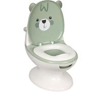 Bambisol – Pot éducatif bébé Mini toilettes, chasse d'eau sonore, cuvette amovible – Dès 12 mois