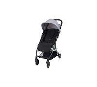 Bambisol Poussette canne compacte YUKO² – Dès la naissance, 22 kg, pliage 1 main – Noir/Gris