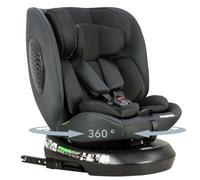 Bambisol - Siege Auto Rotatif 360° - Evolutif Rehausseur - Isofix I-Size ECE129/03-40cm (Naissance) à 150 cm (environ 12 ans - 36 kg)