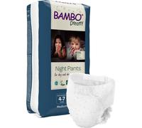 Bambo Nature Dreamy Night Lot de 10 couches écologiques pour enfants de 4 à 7 ans, 15 à 35 kg