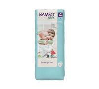 Bambo Nature Couche Taille 4 7-14kg Tall Pack 48 unités