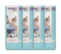 Bambo Nature Couche Taille 6 16+kg Tall Pack 40 unités - Lot de 4