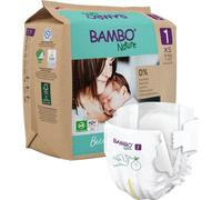 Bambo Nature Couches Bébé Taille 1 2 À 4kg Sachets En Papier 22 Pièces