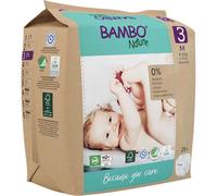 Bambo Nature Couches Bébé Taille 3 4 À 8kg Sachets En Papier 28 Pièces