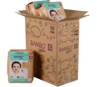 Bambo Nature Couches écologiques de qualité supérieure, couches durables étiquetées écologiques, protection améliorée contre les fuites, couches sûres et confortables pour bébé, sûres et confortables