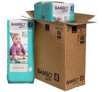 Bambo Nature Couches écologiques de qualité supérieure, couches durables étiquetées écologiques, protection améliorée contre les fuites, couches sûres et confortables pour bébé, sûres et confortables