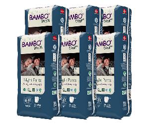 Bambo Nature Dreamy Culottes de nuit 35 -50 kg unisex - Lot de 6