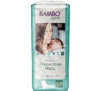 Bambo Nature Lot de 10 tapis de lit jetables | Taille 60 x 90 cm | Absorption de 2100 ml | Tapis de lit jetables pour enfants | Matelas à langer jetable | Matelas à langer jetable