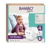 Bambo Nature Lot de 6 paquets de 24 couches Taille 4 (7-14 kg)