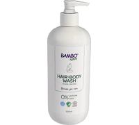 Bambo Nature Shampoing et gel douche pour enfants, gel douche écologique pour bébé pour peaux sensibles, shampooing pour bébé sans déchirures, gel douche bio et végétalien pour bébé propre et heureux,