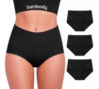 Bambody Culotte Menstruelle Absorbante, sous-Vêtements de Règles pour Femmes et Adolescentes - Protection Longue Durée Toute la Journée et pour la Nuit