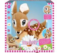 Bambolina - Marguerite en peluche avec yeux scintillants mobiles et trois contes de fées - Version anglaise