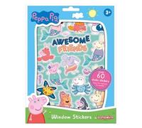 Totum 360129 Peppa Pig Window Stickers with Over 50 Reusable Stickers and a Land