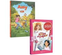 Bamboo Amy pour la vie tome 3 + Amies de papier tome 1- pack découverte