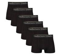 Bamboo basics Boxers gris / noir, Taille XL
