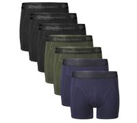 Bamboo Basics Boxers Pour Hommes, Paquet De 7 - RICO7P, Respirant, Single Je...