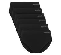 Bamboo basics Femmes Slips,6er Paquet - Belle sans Couture Full Slip ,Jersey,Log