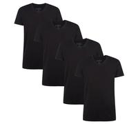 Bamboo basics Maillot de corps noir, Taille XL