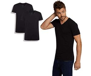 Bamboo Basics Velo, T-Shirt pour Hommes (Lot de 2 pièces)