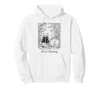 Bamboo Forest Calme Nature Animal Capybara Red Panda Chien Sweat à Capuche