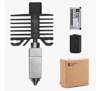 Bamboo Lab Kit de buse Hotend en acier trempé 0,4 mm - Compatible avec les imprimantes 3D X1 Series et P1 (P1S/P1P/X1C/X1 Carbon) | Design entièrement métallique à haute température 300 °C | Extrusion