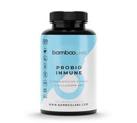 Bamboo Labs - Probiotiques Intestinaux + Complexe Vitaminique, 120 Gélules Enzymes Digestives Vegan avec Lactobacillus Casei qui Renforcent votre Système de Défense Immunitaire et la Flore Intestinale