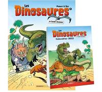 Bamboo Les dinosaures en BD tome 1 + calendrier 2023