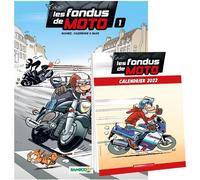 Bamboo Les fondus de moto tome 1 + calendrier 2022 offert