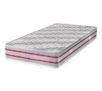 Bamboo Matelas Tissu - Très Ferme + Oreiller À Mémoire De Forme Offert Valeur 89 ¿ - 120x200 Blanc