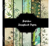 Bamboo Scrapbook Paper, Jungle Plant Junk Journal Paper, Nature Decorative Paper, DIY Projects, Origami, Collage Sheets, Decoupage Paper, 10 Designs, Double Sided