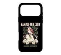 Bamboo Tile Club Soirée Mahjong Oiseau Rétro Coque pour iPhone 17 Pro Max
