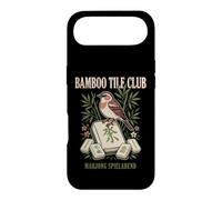 Bamboo Tile Club Soirée Mahjong Oiseau Rétro Coque pour iPhone Air