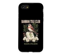Bamboo Tile Club Soirée Mahjong Oiseau Rétro Coque pour iPhone SE (2020) / 7/8
